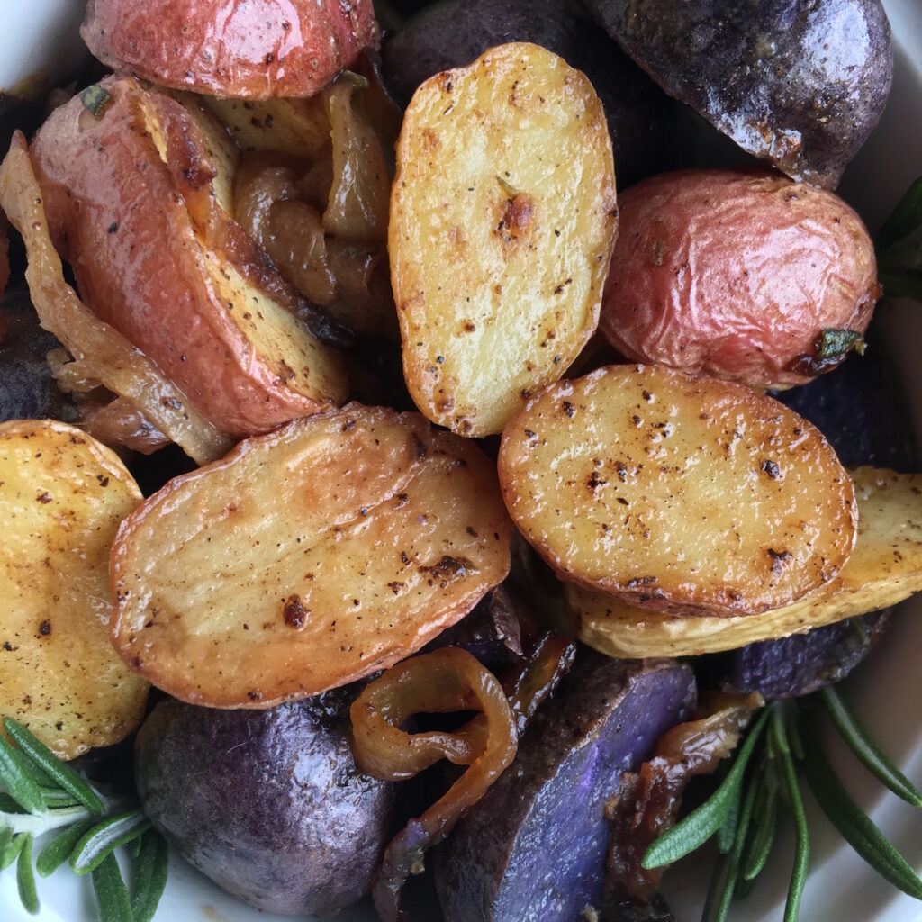 Vegan Roasted Rosemary Potatoes
