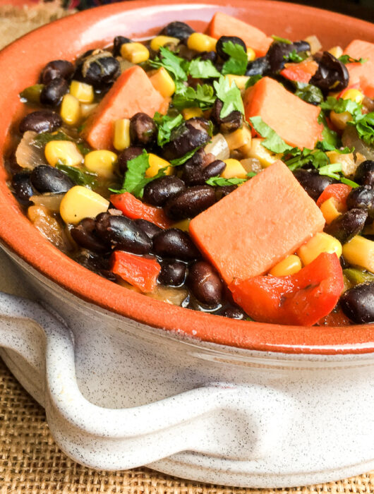 Black Bean and Sweet Potato Soup