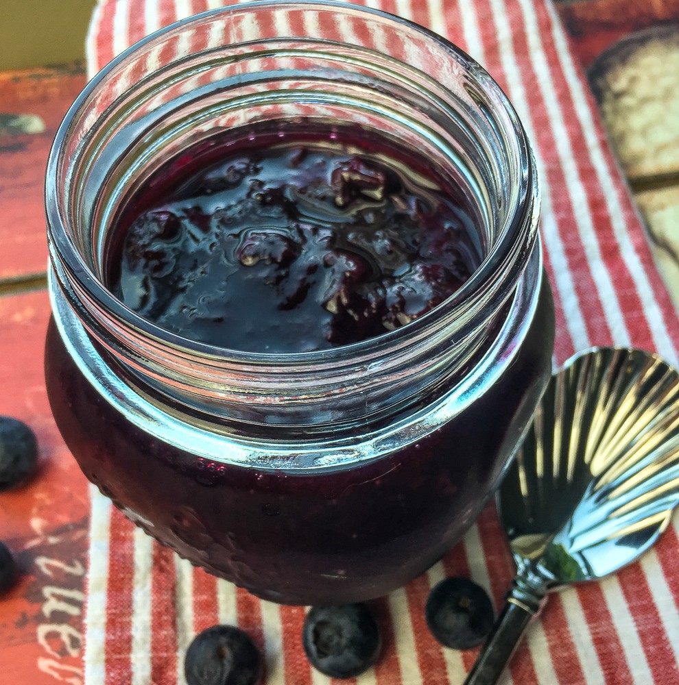 Instant Pot Blueberry Maple Compote