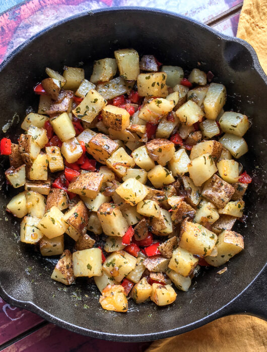 Easy Parmesan Home Fries