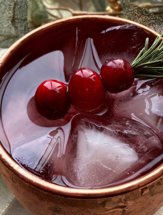 Cranberry Moscow Mule