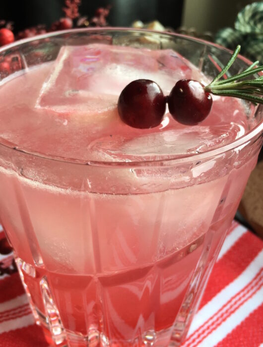 Festive Cranberry Margaritas