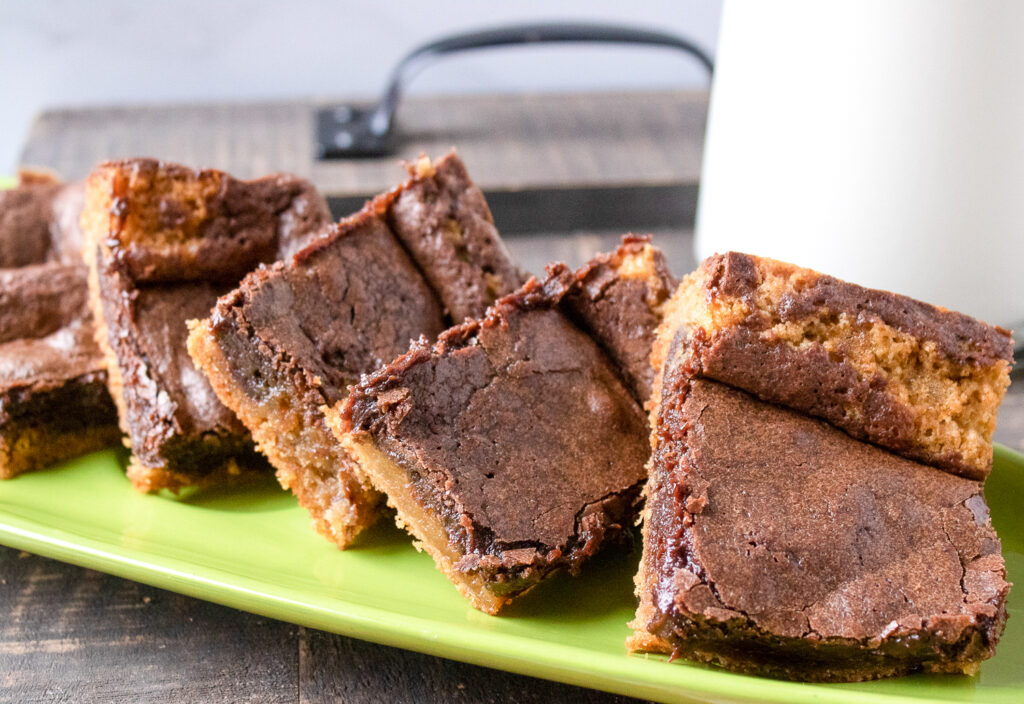 Chocolate Peanut Butter Brownies