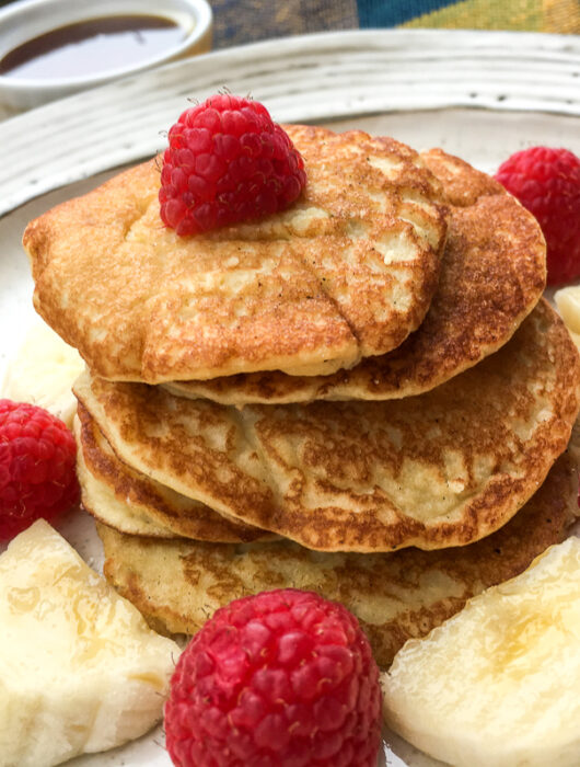 Fluffy Coconut Flour Pancakes