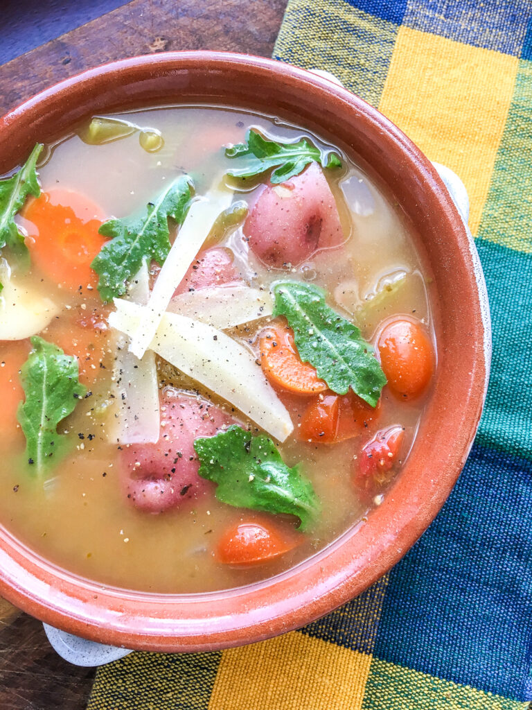 Vegan Instant Pot Vegetable Soup