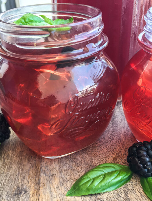 Instant Pot Blackberry Iced Tea