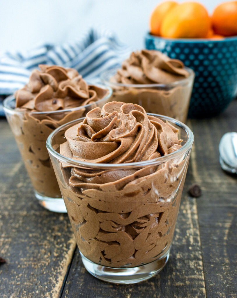 Vegetarian Dark Chocolate Mousse