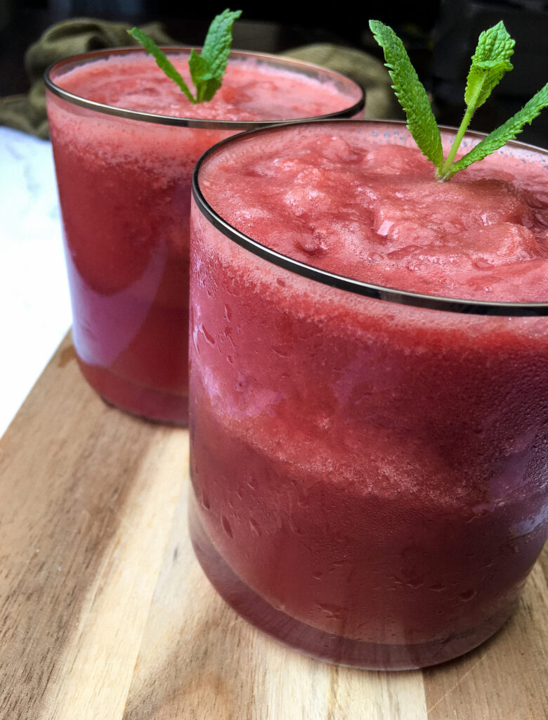 Vegan Watermelon Slushie