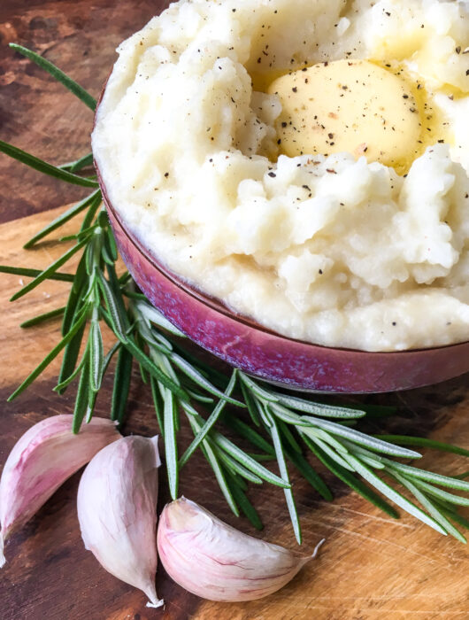 Instant Pot Rosemary Garlic Mashed Potatoes