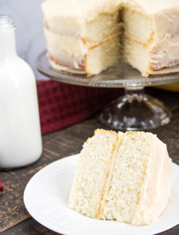 White Layer Cake From Scratch