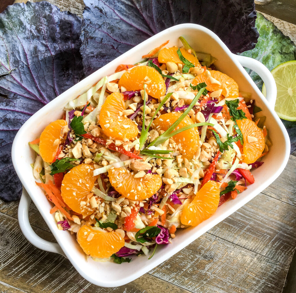 Vegan Spicy Asian Salad