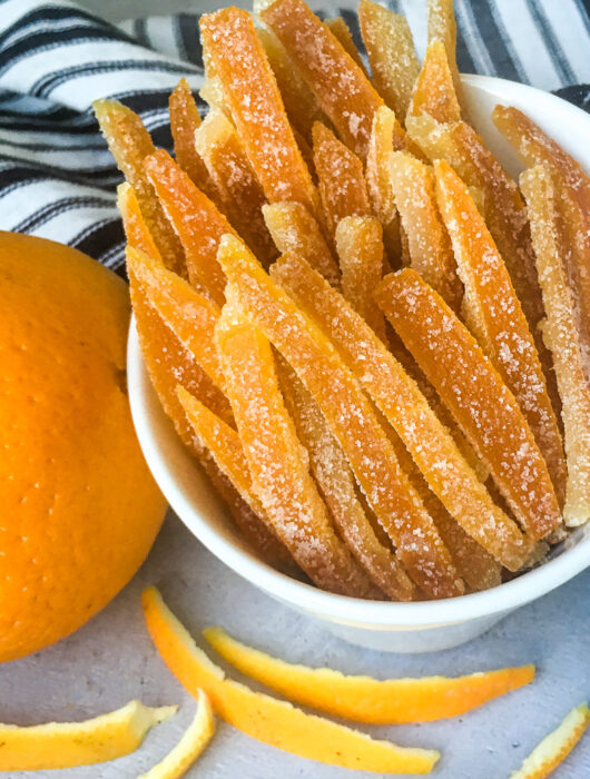 Candied Orange Peels