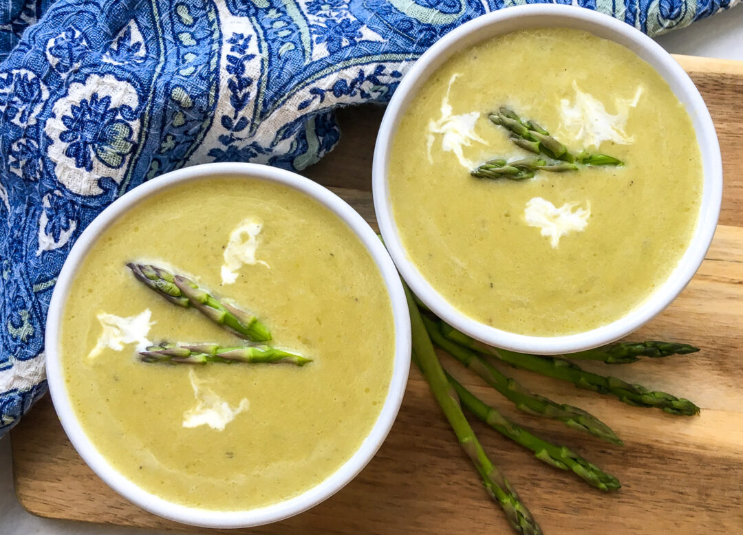 Instant Pot Cream Of Asparagus Soup