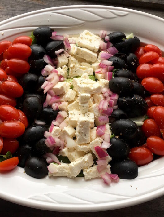 Vegetarian Greek Salad