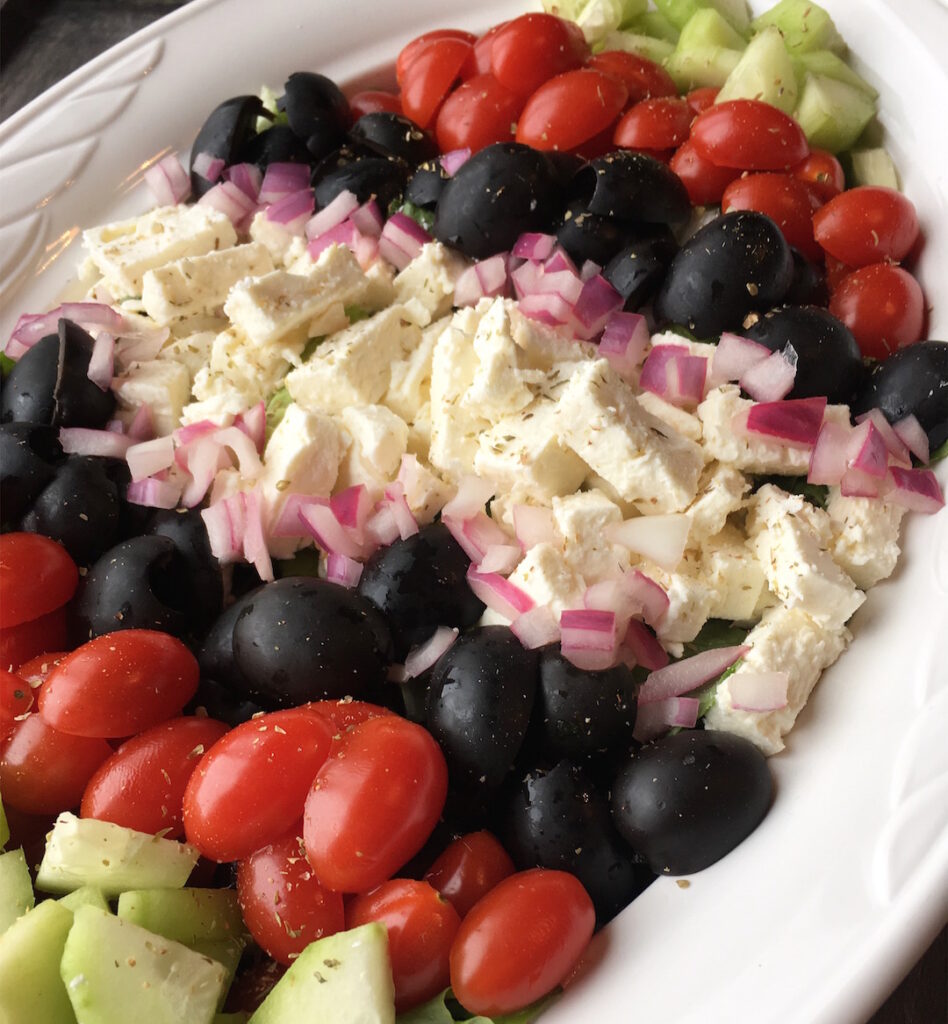 Vegetarian Traditional Greek Salad