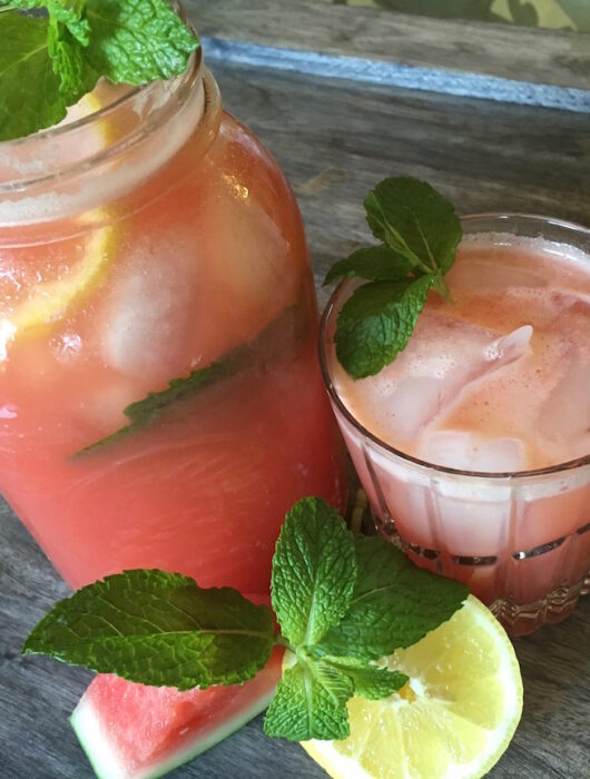 Watermelon Mint Lemonade