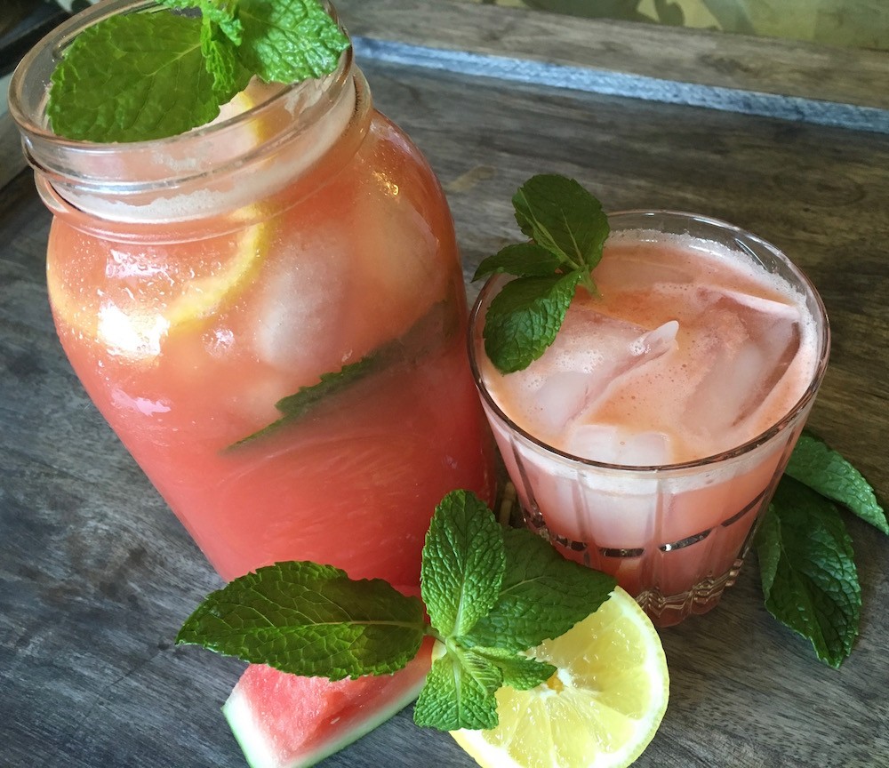 Watermelon Mint Lemonade