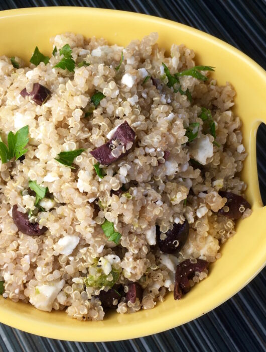 Vegetarian Greek Quinoa Salad